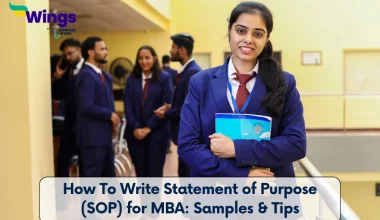 How To Write Statement of Purpose (SOP) for MBA