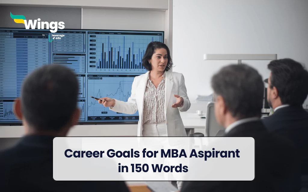 Career Goals for MBA Aspirant in 150 Words