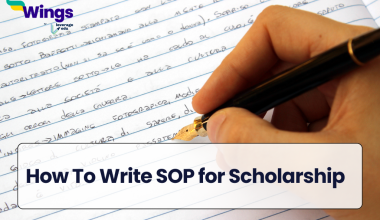 How To Write SOP for Scholarship
