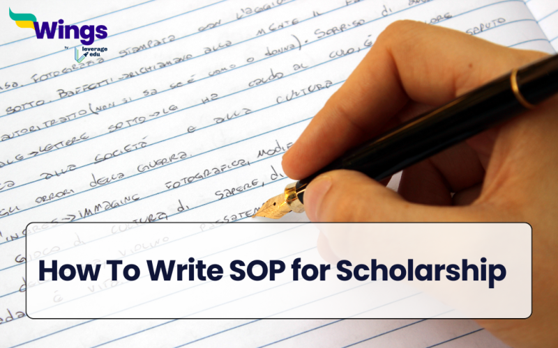 How To Write SOP for Scholarship