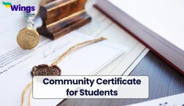 Community Certificate for Students