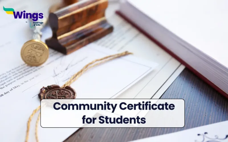 Community Certificate for Students