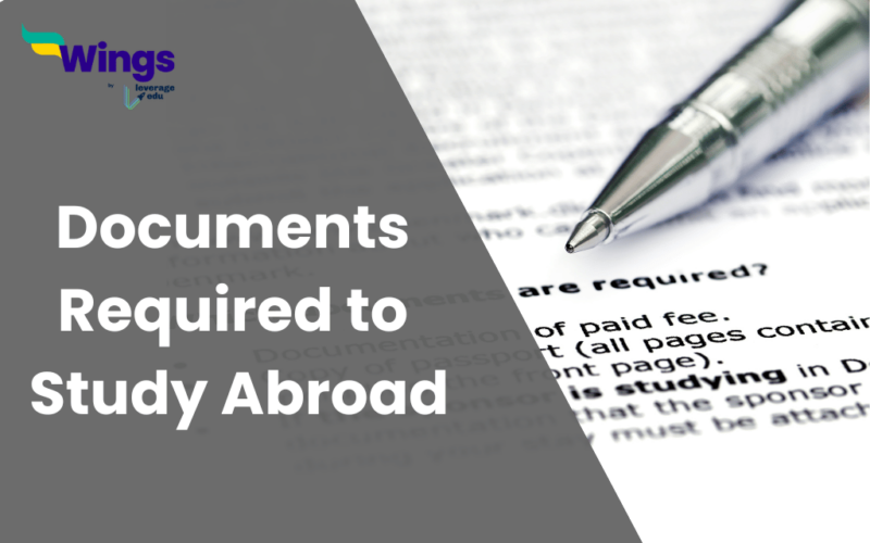 Documents Required to Study Abroad