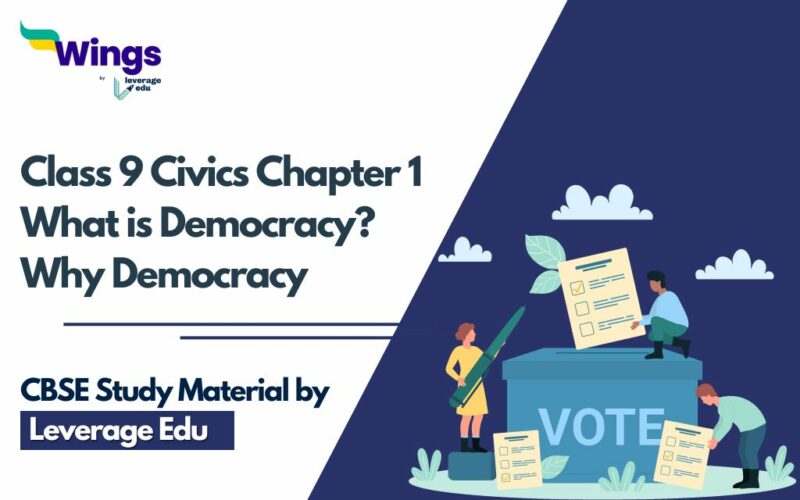 NCERT Class 6 Civics Chapter 1: What is Democracy