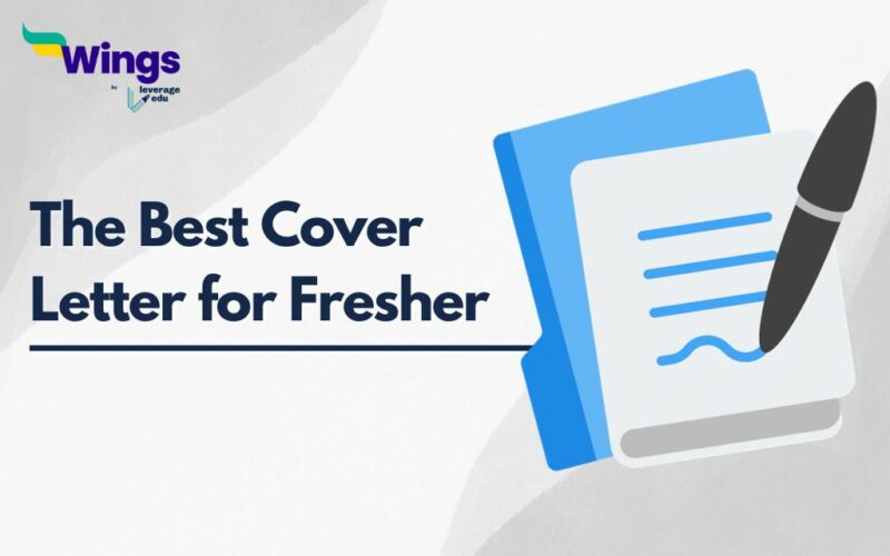 Cover Letter for Fresher