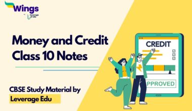 money and credit class 10 notes