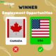canada vs usa employment opportunities