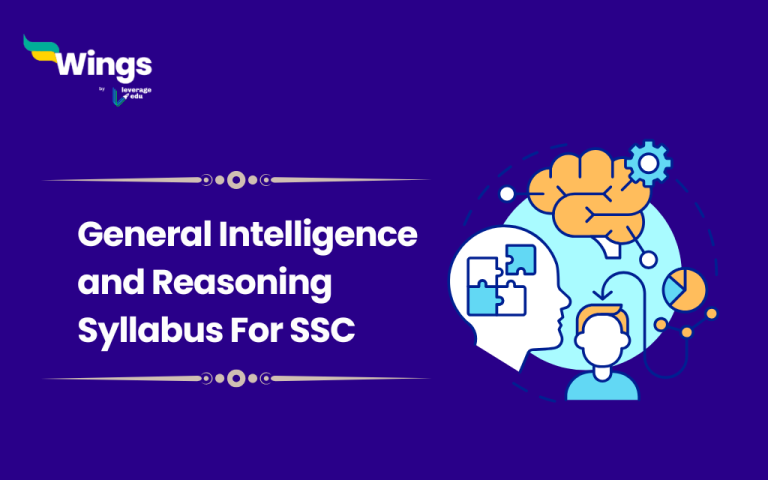 General Intelligence and Reasoning Syllabus For SSC