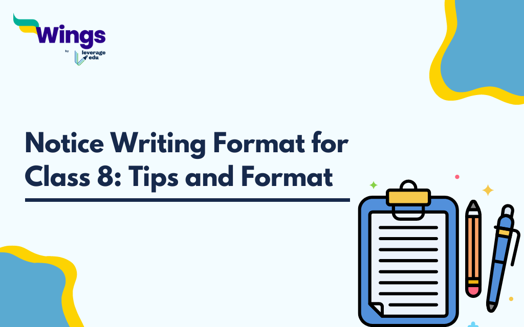 Notice Writing for Class 8 Tips and Format