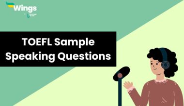 TOEFL Sample Speaking Questions