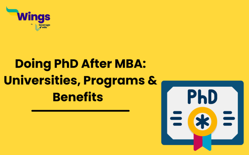 PhD After MBA