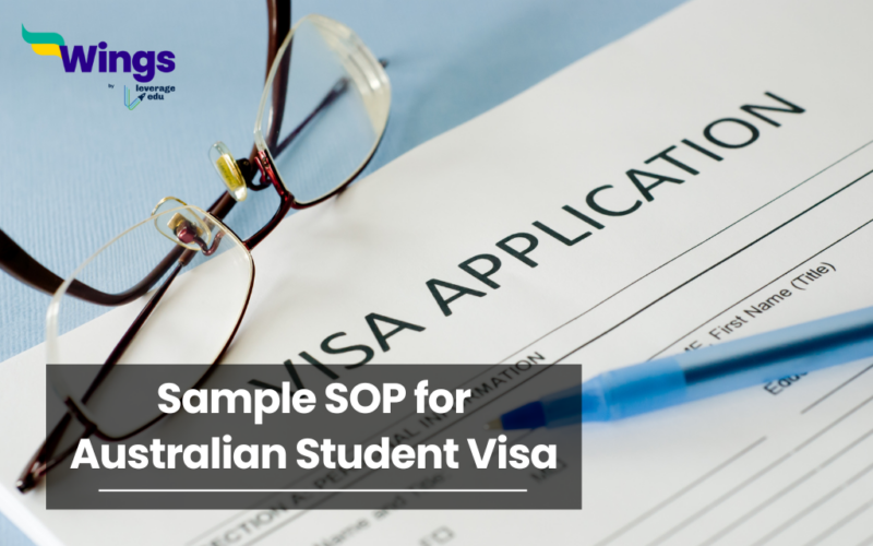 Sample SOP for Australian Student Visa