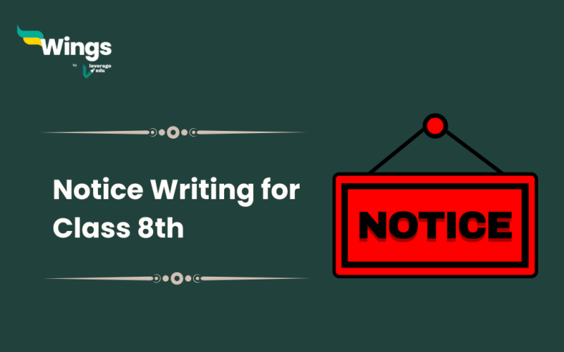Notice Writing for Class 8th