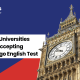 UK Universities Accepting Duolingo English Test