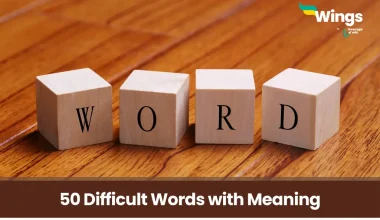 50 Difficult Words with Meaning