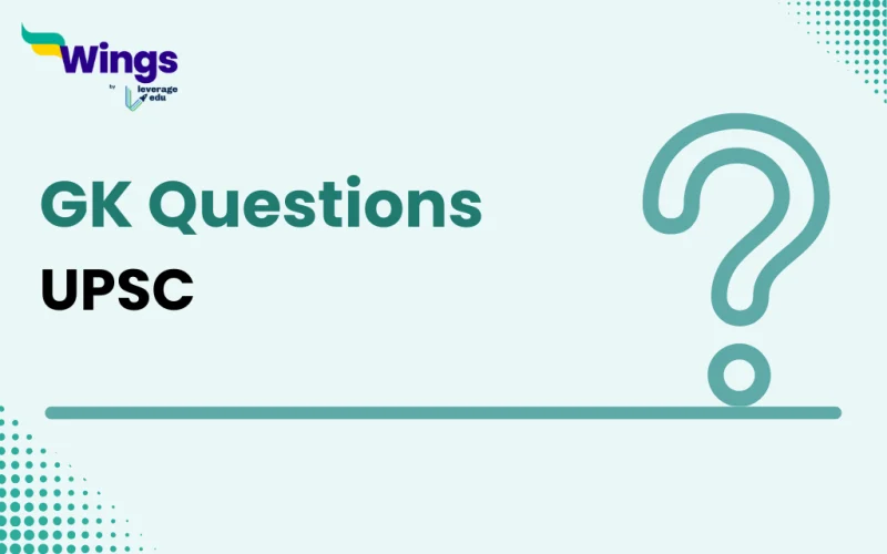 UPSC GK questions