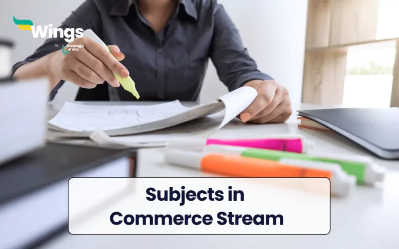 Subjects in Commerce Stream