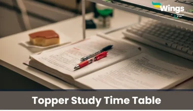 Topper Study Time Table