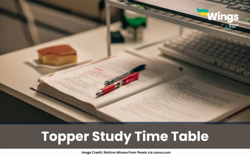 Topper Study Time Table