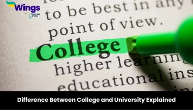Difference Between College and University Explained