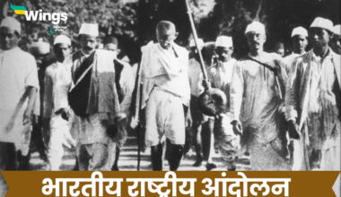 Indian National Movement in Hindi