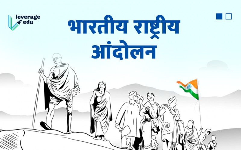Indian National Movement in Hindi