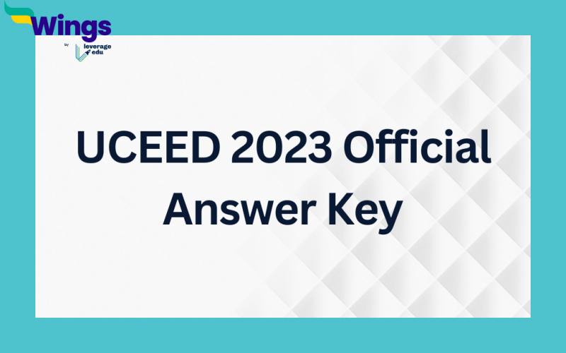 UCEED 2023 Official Answer Key Date