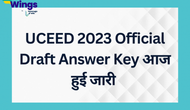 UCEED 2023 Official Draft Answer Key