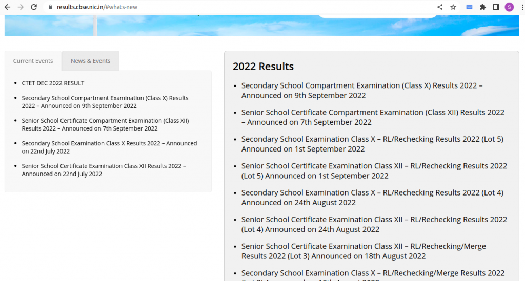 CBSE Board Result 2023