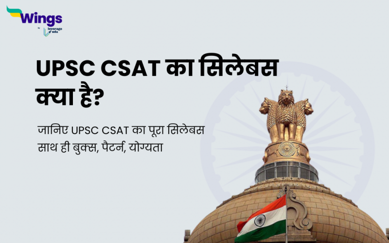 UPSC CSAT Syllabus in Hindi