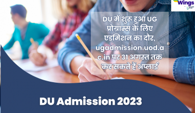 DU Admission 2023 In Short