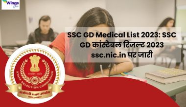 SSC GD Medical List 2023