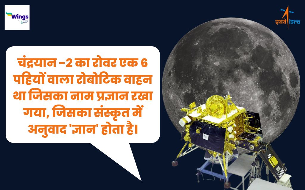 Chandrayaan 3 Lander and Rover Name 