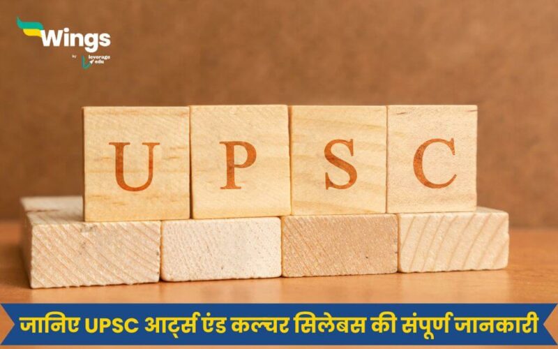 Art and Culture Syllabus for UPSC in Hindi
