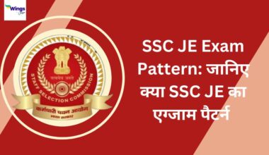 SSC JE Exam Pattern