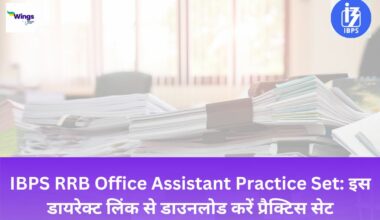 IBPS RRB Office Assistant Practice Set
