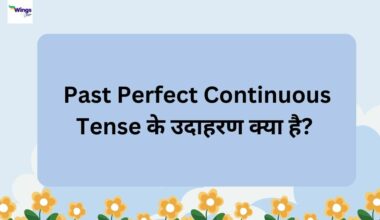 Past Perfect Continuous Tense Examples in Hindi