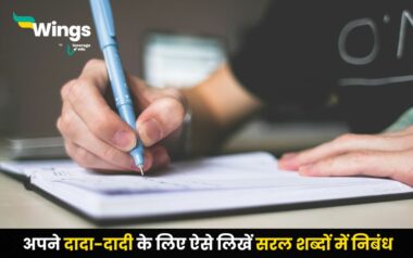 essay on grandparents in hindi