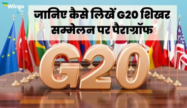 G20 Paragraph in Hindi