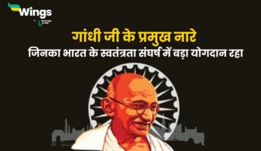 Mahatma Gandhi Slogan in Hindi