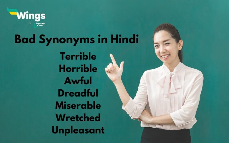 Bad Synonyms in Hindi
