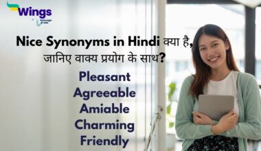 Nice Synonyms in Hindi