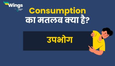 Consumption Meaning in Hindi