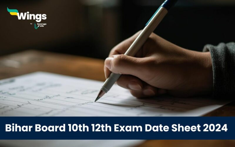 Bihar Board Exam Date Sheet