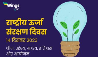 National Energy Conservation Day in Hindi