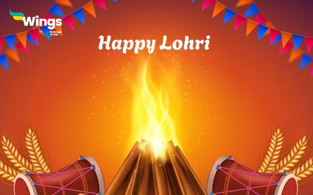 happy lohri images in hindi