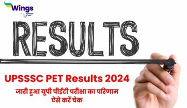 UPSSSC PET Results 2024