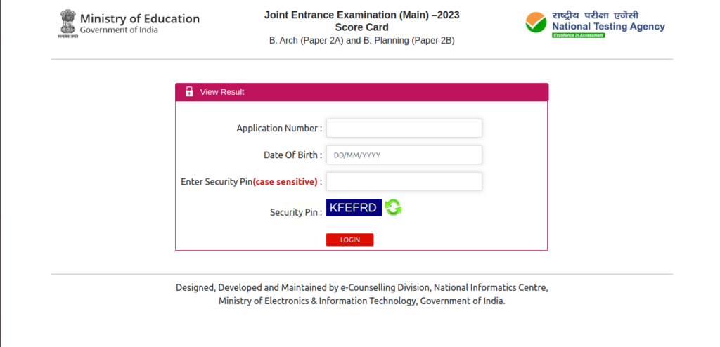 JEE Main Result 2024