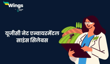 UGC NET Environmental Science Syllabus in Hindi