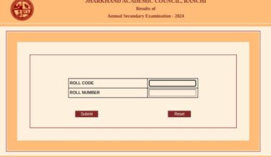 JAC 10th Result 2024 out
